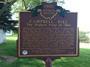 Historical Marker detailing the site